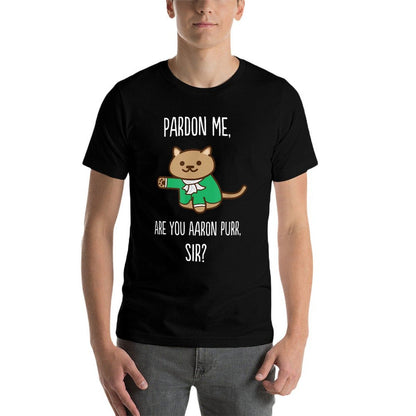 The Hamilton Cat T-shirt for Men Women Kids  Slim-fit Cut T-Shirt