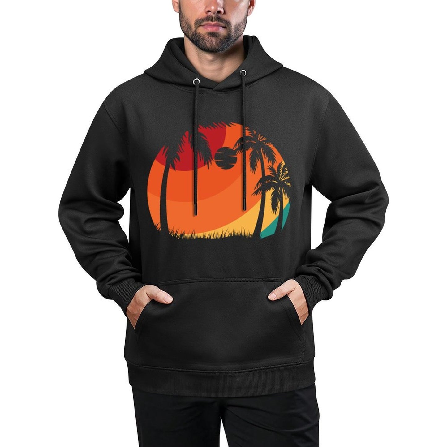 Gulf of Mexico Since 1550 Retro Vintage Beach Gulf of Mexico Cotton-Polyester Blend Hoodie