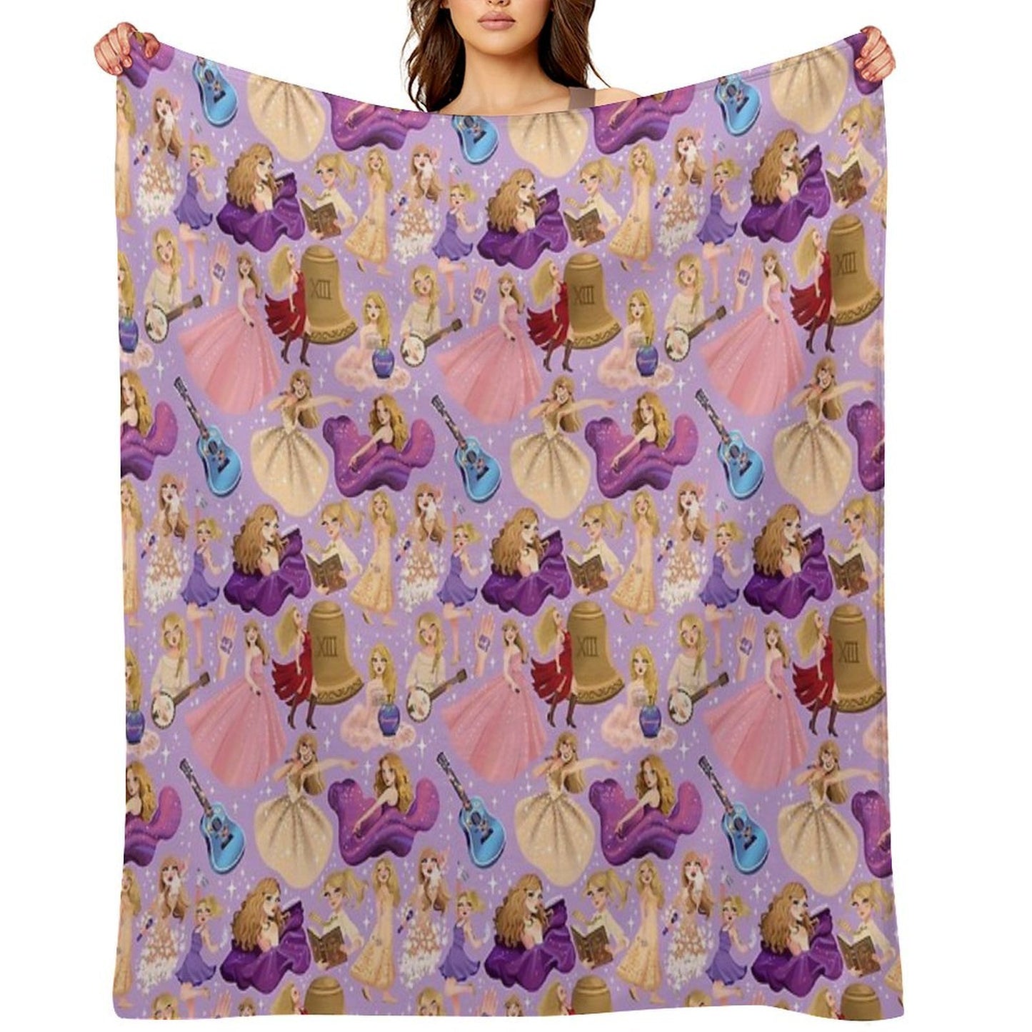 SPARKS FLY Easy Care Throw Blanket
