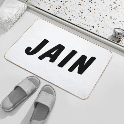 Jain Singer French - Black Version  Pet-Safe Bath Mat