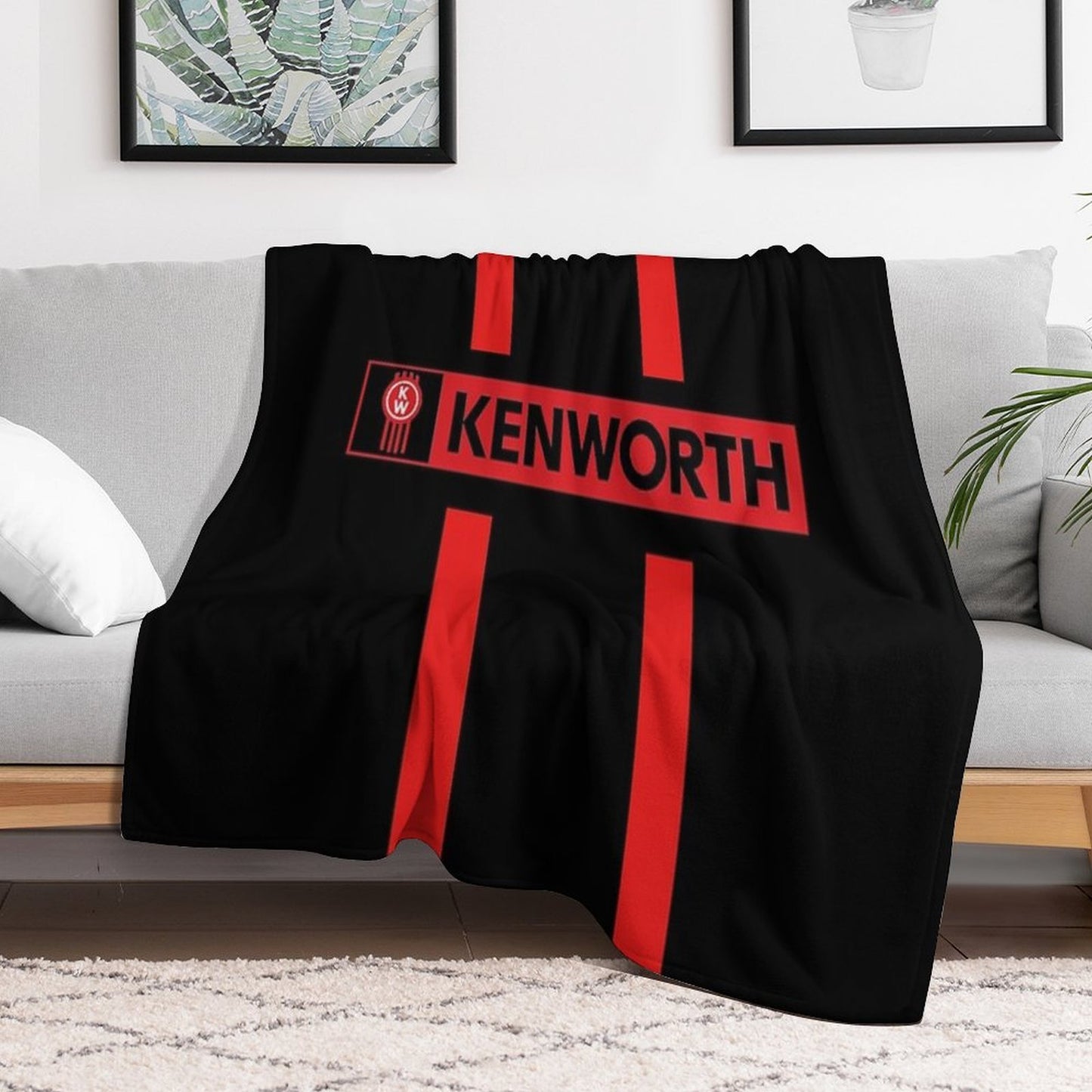 Kenworth Anti-pilling Throw Blanket