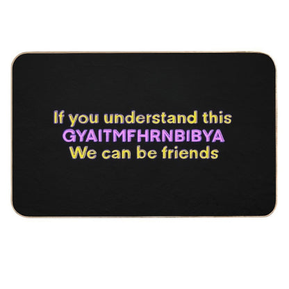 Gyaitmfhrnbibya  Easy Maintenance Bath Mat