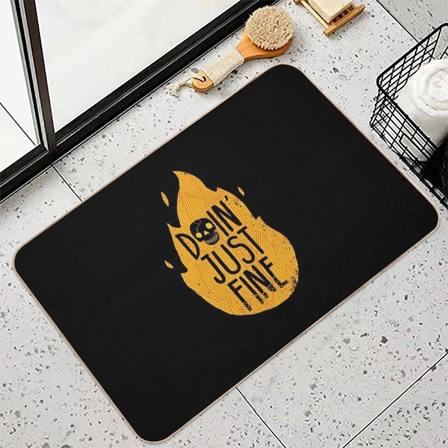 Doin' Just Fine  Multi-Purpose Bath Mat