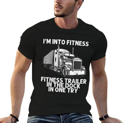 Best Truck Driver Art For Men Dad Women Trucking CDL Trucker  Classic T-Shirt