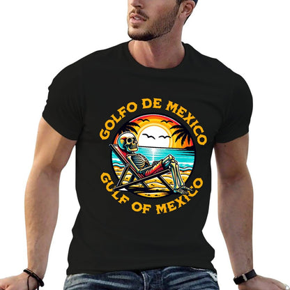 Golfo De Mexico Viva Gulf of Mexico Gulf America Premium  Eco-friendly Material T-Shirt