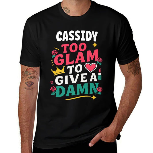 CASSANDRA Personalized Women's Gift Custom CASSANDRA Premium  Rolled Sleeves T-Shirt
