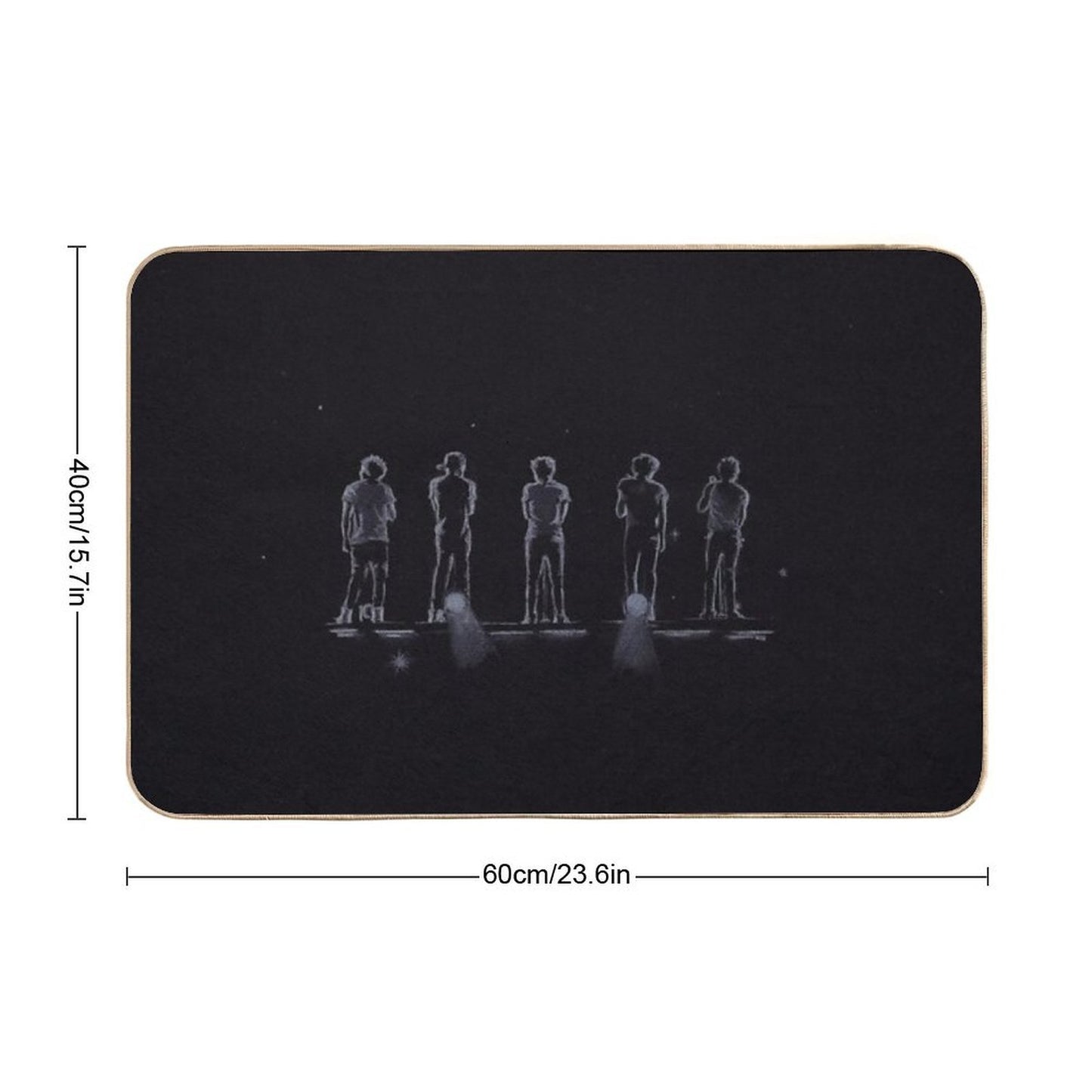 One Direction  Versatile Bath Mat