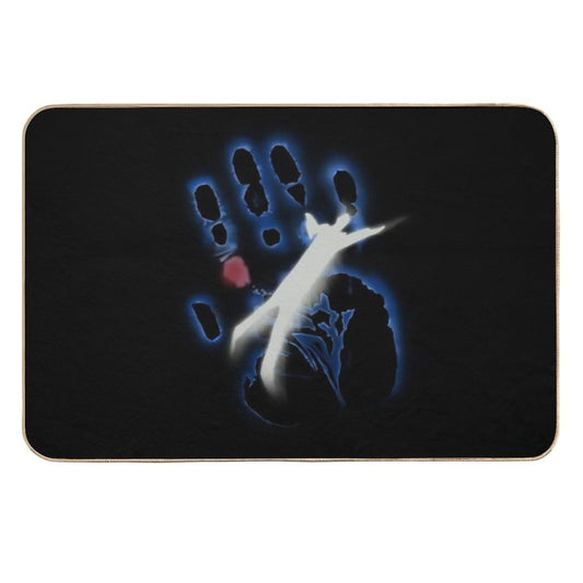 The X-Files Spooky Handprint  Easy Maintenance Bath Mat