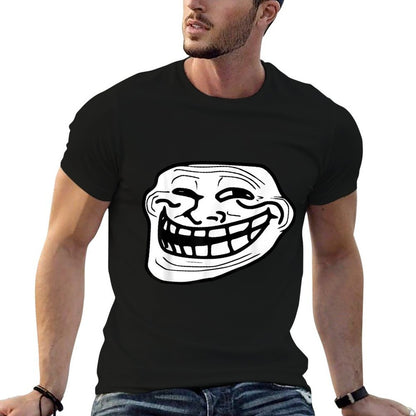 Troll Face Meme Funny Dank Meme Troll Face  Breathable T-Shirt