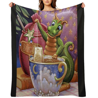 Afternoon Tea Compact Throw Blanket