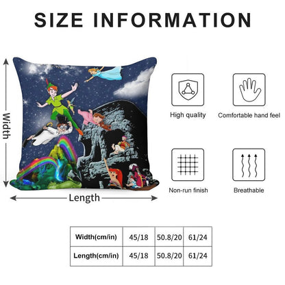 Peter Pan Soft High-Density Material Throw Pillow