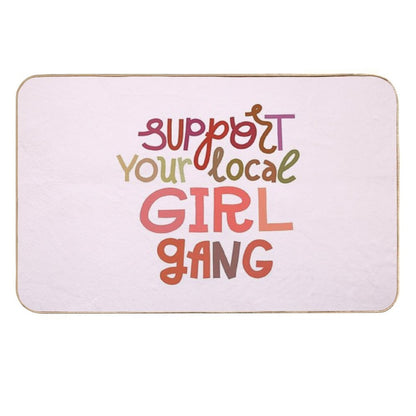 Girl Gang  Anti-Trip Bath Mat