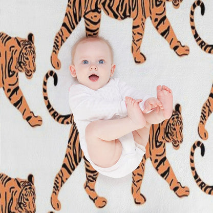 Tiger Travel-friendly Throw Blanket