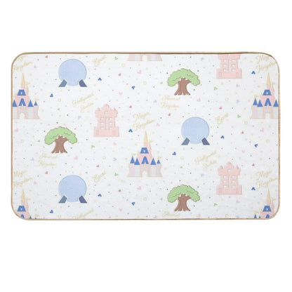 Four Magic Kingdoms Pattern  Versatile Bath Mat
