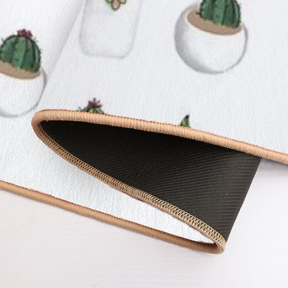 Succulents  Repositionable Bath Mat