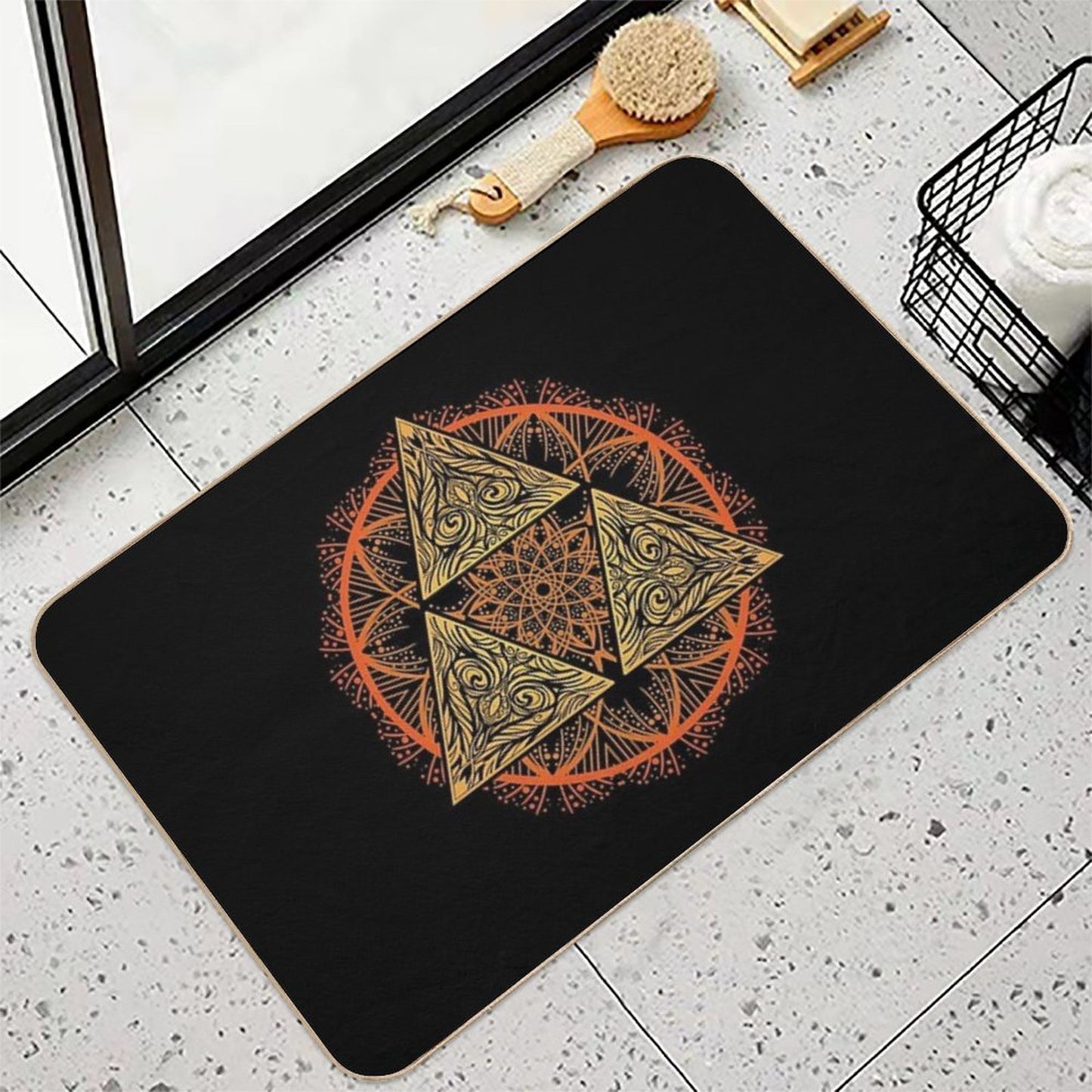 Mandalaforce Durable Bath Mat