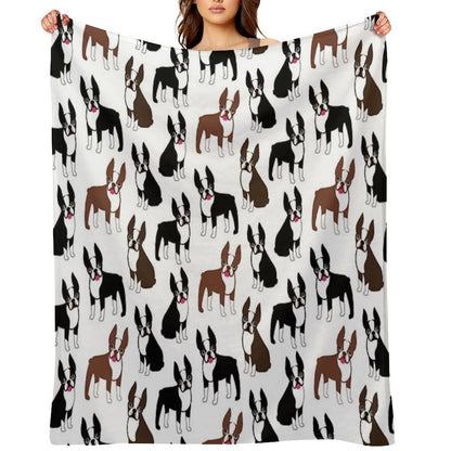 Boston Terriers Premium Throw Blanket
