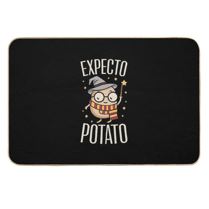 Expecto Potato - Wizard Funny  Long-Lasting Bath Mat