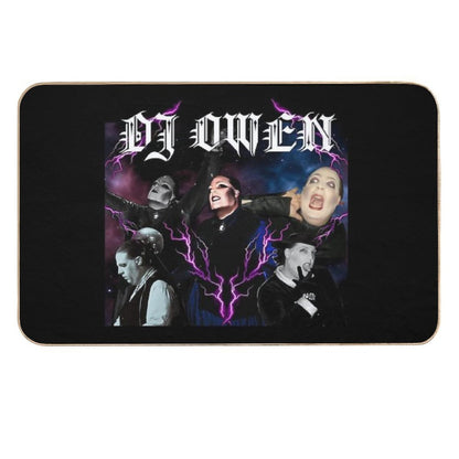DJ OWEN  Bay Area DJ in Merch Form!  Non-Slip Bath Mat
