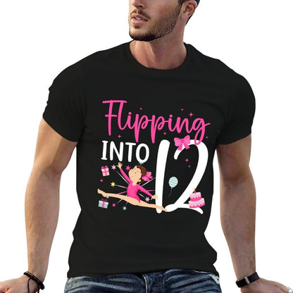 12th Birthday Dance Girl Twelve Year Old Dancer Birthday  Fade-proof Color T-Shirt