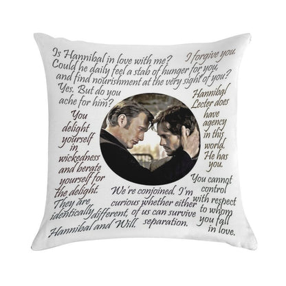Hannigram Quotes Soft Gift Ready Throw Pillow
