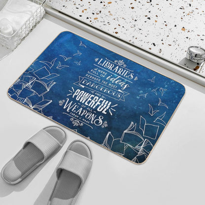 Libraries  Long-Lasting Bath Mat