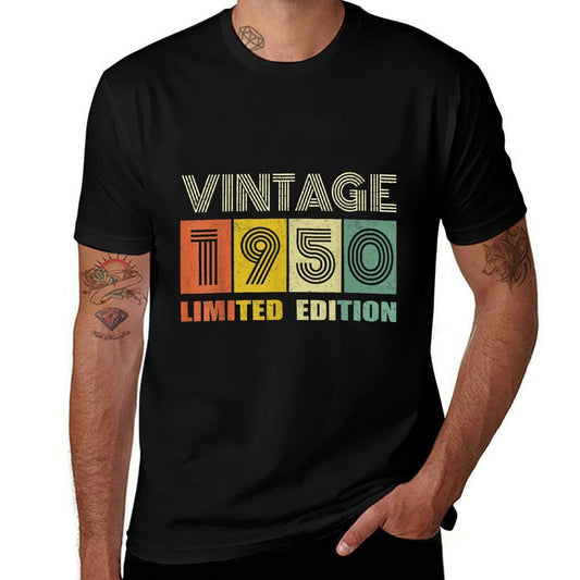 Vintage 1950 Limited Edition Gift 70th Birthday  Soft T-Shirt