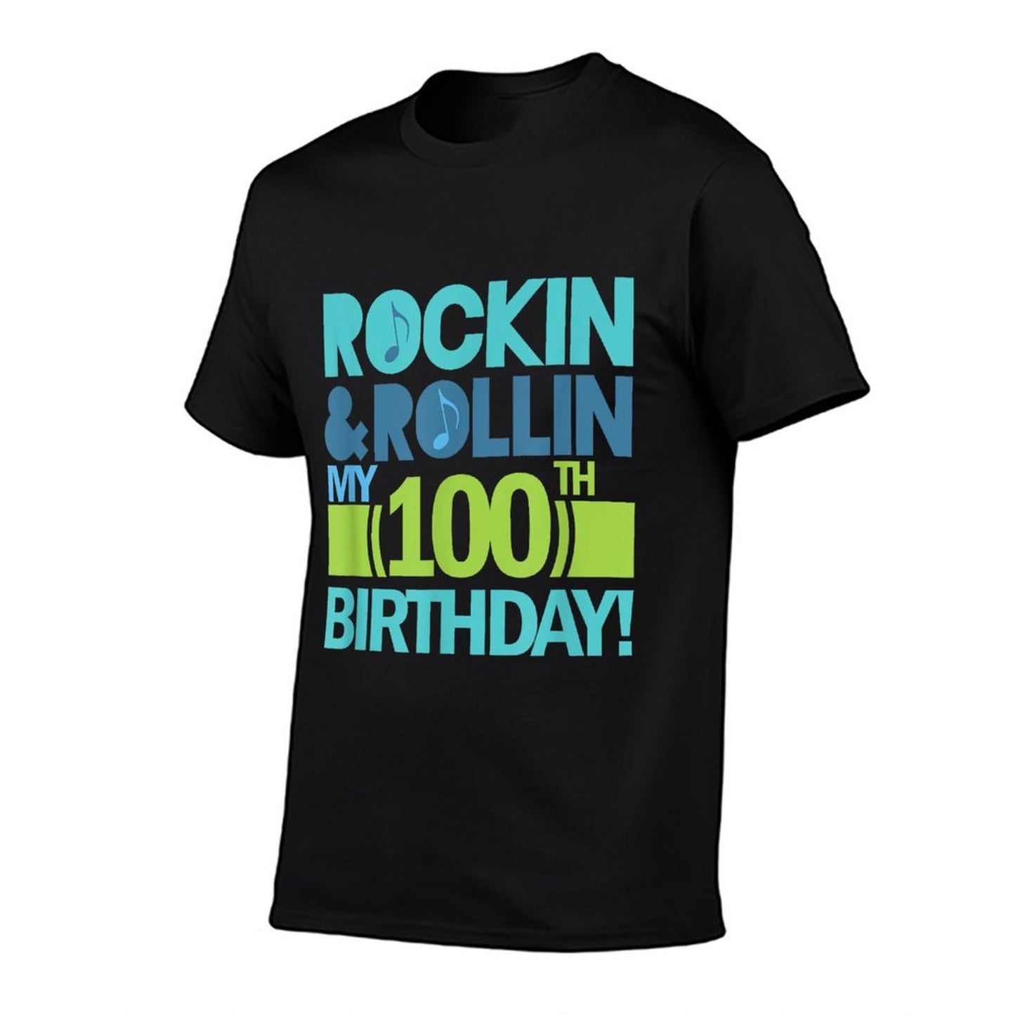 100th Birthday T-shirt Funny 100 Year Old Party Photo  Versatile T-Shirt