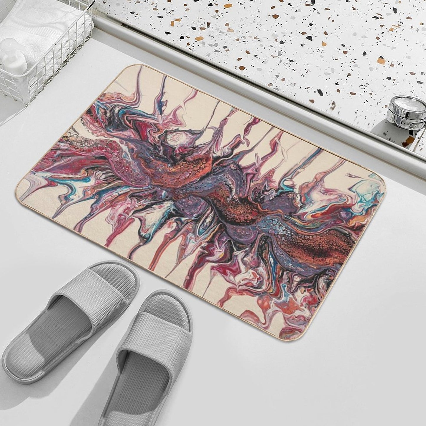 Hanging  Pet-Safe Bath Mat