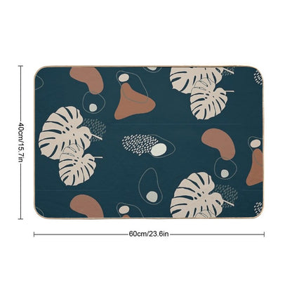 Tropical Night  Stain-Proof Bath Mat