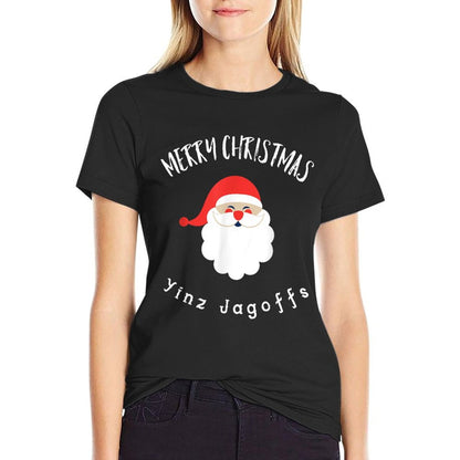 Merry Christmas Yinz Jagoffs Pittsburgh, Pittsburghese  Heathered Texture T-Shirt