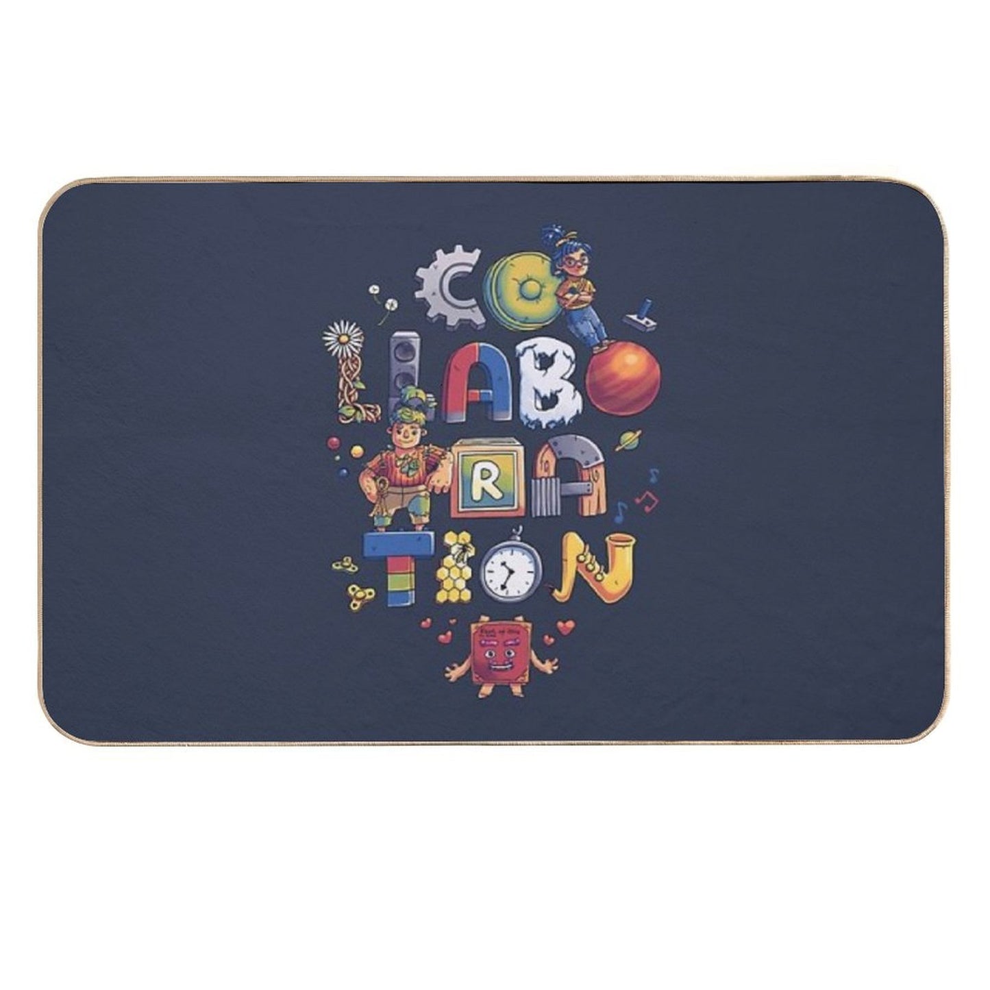 Collaboration  Cody, May, It Takes Two  Pet-Safe Bath Mat