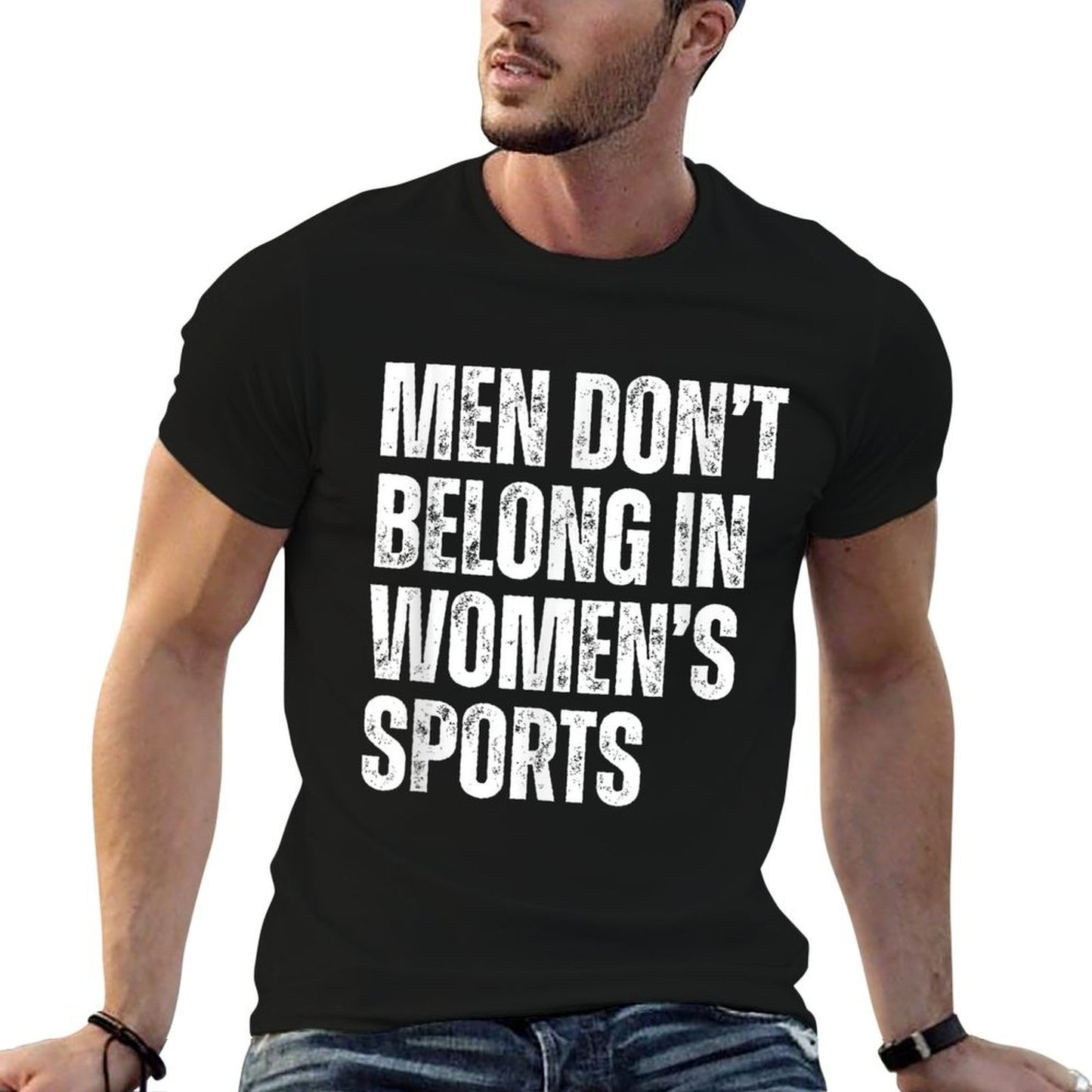 Men Dont Belong in Womens Sports  Odor-resistant T-Shirt