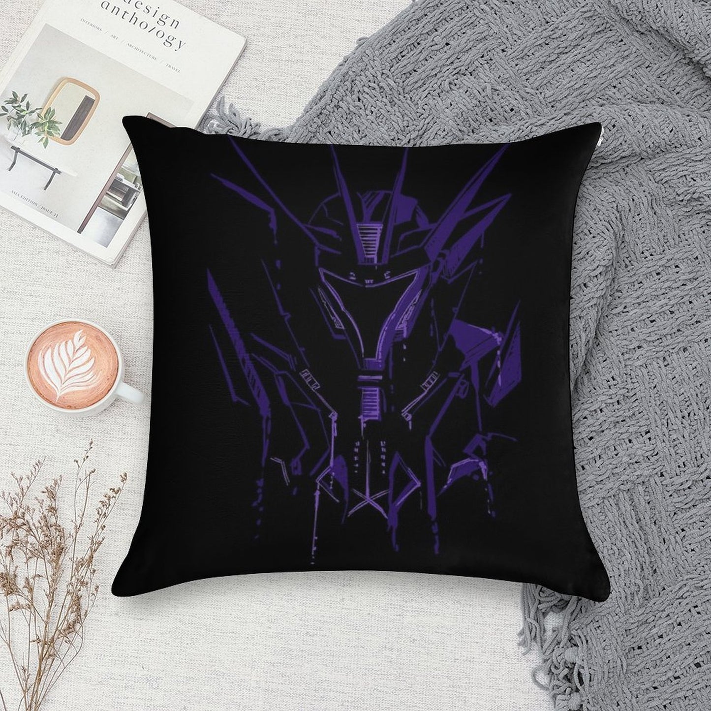 TFP Soundwave Soft Fade-Resistant Throw Pillow