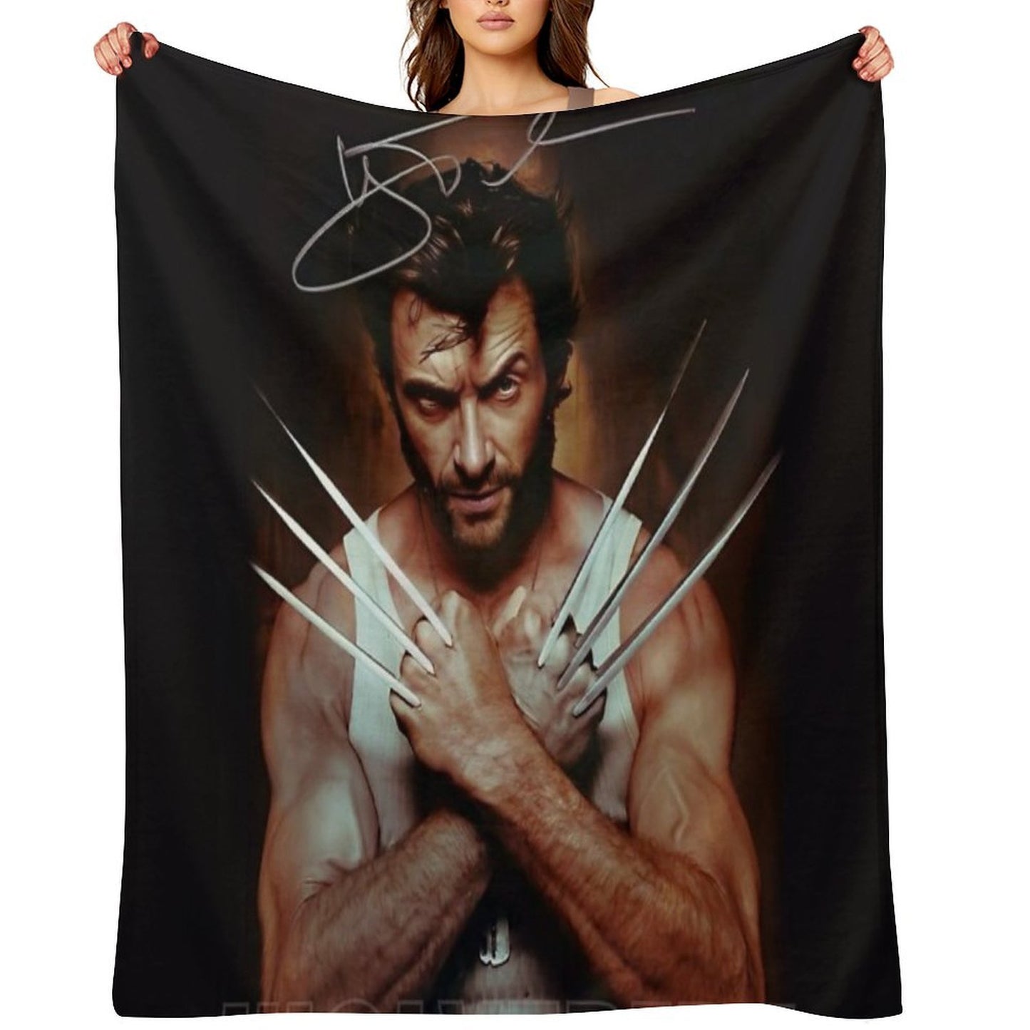 Wolverine Signature Sustainable Throw Blanket