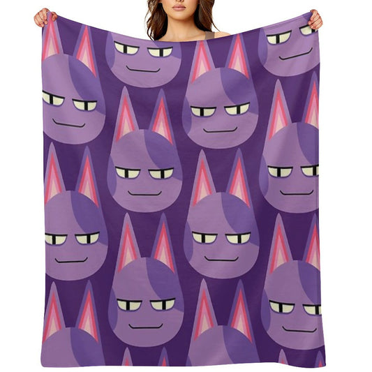 Bob The Cat Compact Throw Blanket