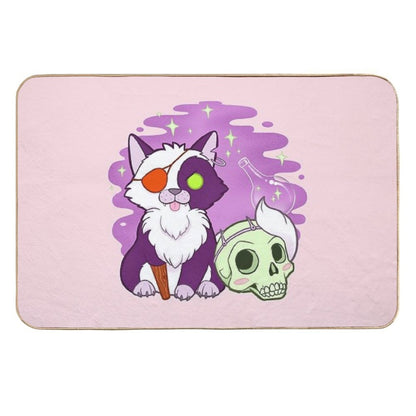 The Last Unicorn - Pirate Cat  Toxin-Free Bath Mat