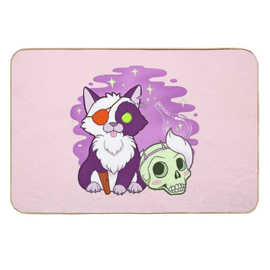 The Last Unicorn - Pirate Cat  Toxin-Free Bath Mat