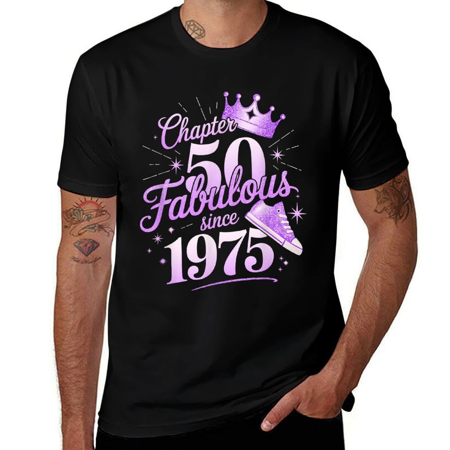 Chapter 50 Fabulous Since 1975 50th Birthday Queen For Women  Affordable Price T-Shirt