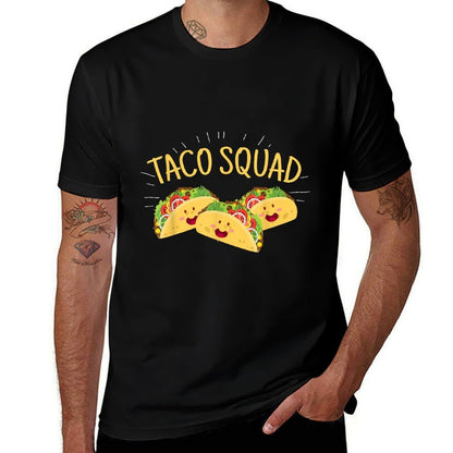 Funny Taco Squad Cute Mexican Food Lover Gift  Easy-care T-Shirt