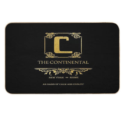 The Continental - Cult Movie  Rapid-Drying Bath Mat