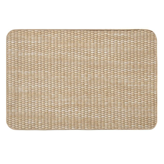 Wicker  Dirt-Trapping Bath Mat