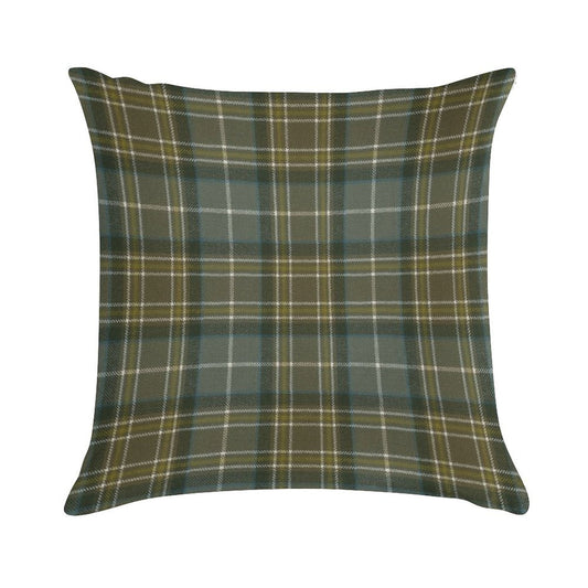 MacKellar Weathered Original Scottish Tartan Soft Short Plush Fabric Throw Pillow