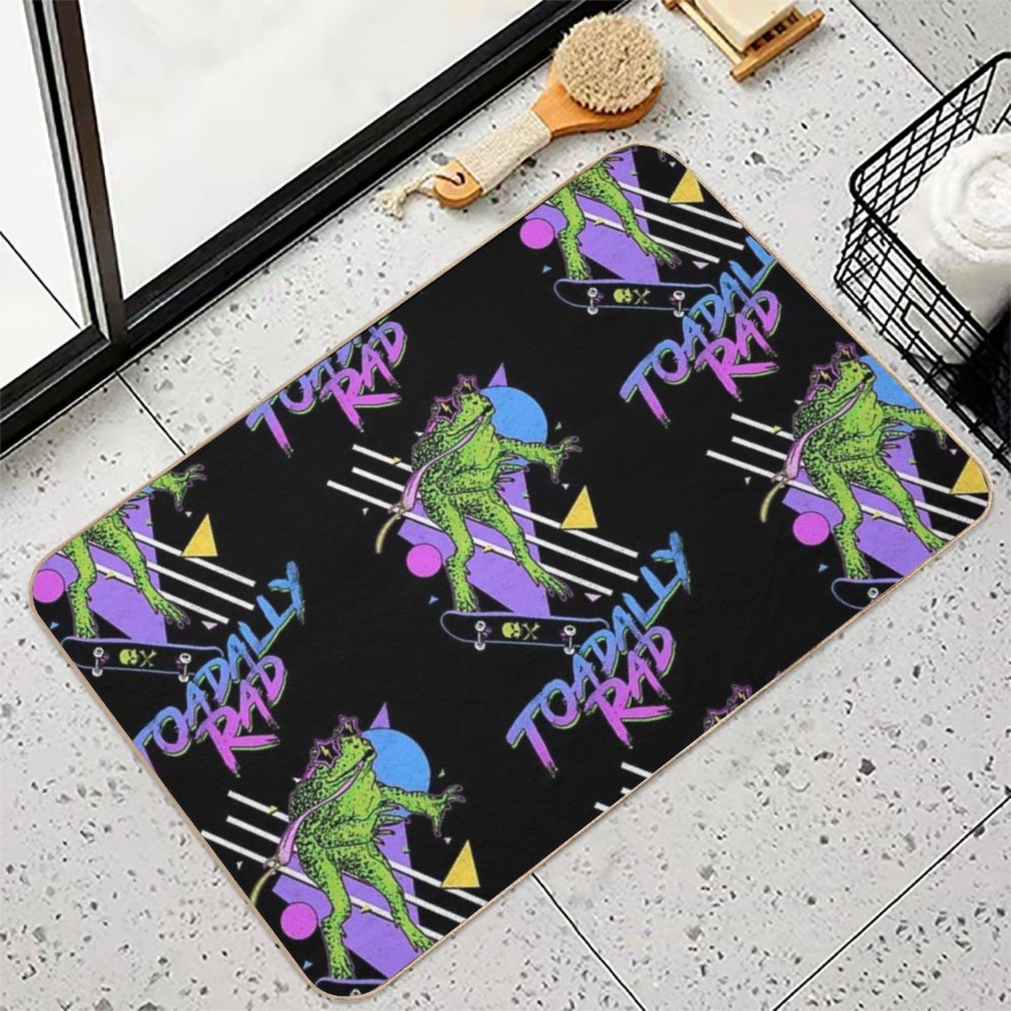 Toadally Rad  Long-Lasting Bath Mat