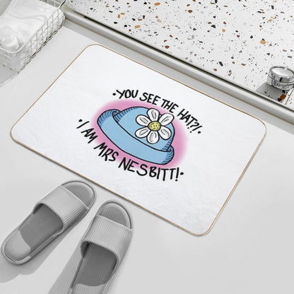 You See The Hat!  Non-Slip Bath Mat