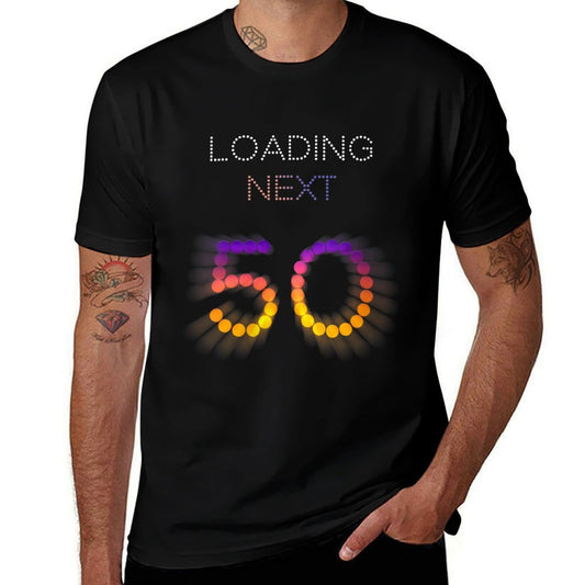 Womens Loading Next 50 - 50 Year Old 1973 50th Birthday Gift  Quick-drying T-Shirt