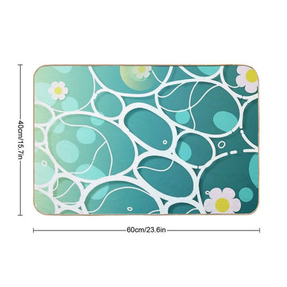 Crystalline Agwite II  Eco-Friendly Bath Mat