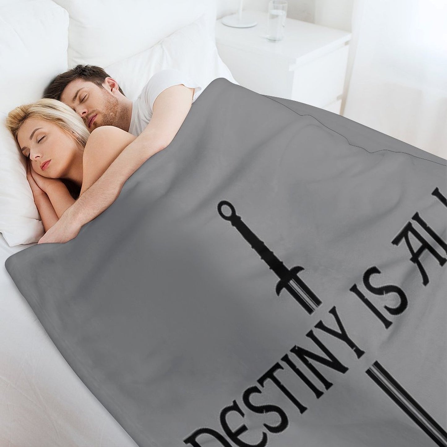 The Last Kingdom - Destiny Is All Sustainable Throw Blanket