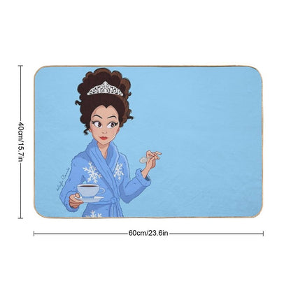 Fran Fine Tiara  Anti-Trip Bath Mat