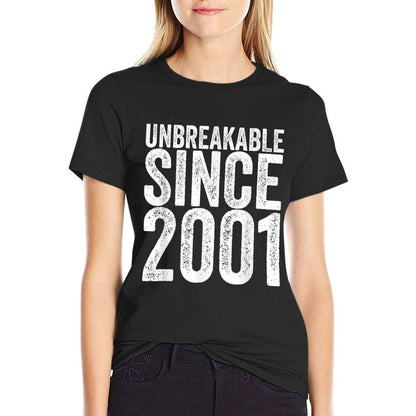 20 Years Old 2001 Funny 20th Birthday  Wrinkle-resistant T-Shirt